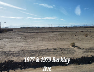 Premium Commercial Combo: 2 Lots on Berkley Ave in Salton City, CA! RIGHT OFF HIGHWAY | Low Monthly Payments of $500.00 | APN: 017-022-006-000 & 017-022-007-000 - Get Land Today