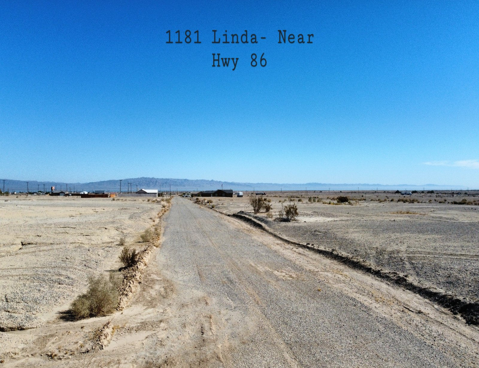 RESIDENTIAL LOT ON THE WEST SIDE OF THE HIGHWAY IN A QUIET AREA!! LOW MONTHLY PAYMENTS OF $300.00  1181 Linda Ave., Salton City, CA 92275  APN: 017-753-005-000 - Get Land Today