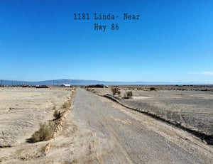 RESIDENTIAL LOT ON THE WEST SIDE OF THE HIGHWAY IN A QUIET AREA!! LOW MONTHLY PAYMENTS OF $300.00  1181 Linda Ave., Salton City, CA 92275  APN: 017-753-005-000