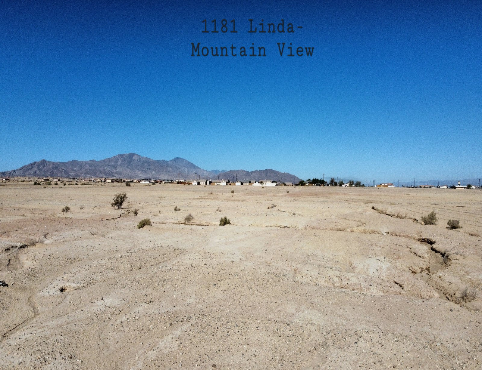 RESIDENTIAL LOT ON THE WEST SIDE OF THE HIGHWAY IN A QUIET AREA!! LOW MONTHLY PAYMENTS OF $300.00  1181 Linda Ave., Salton City, CA 92275  APN: 017-753-005-000 - Get Land Today