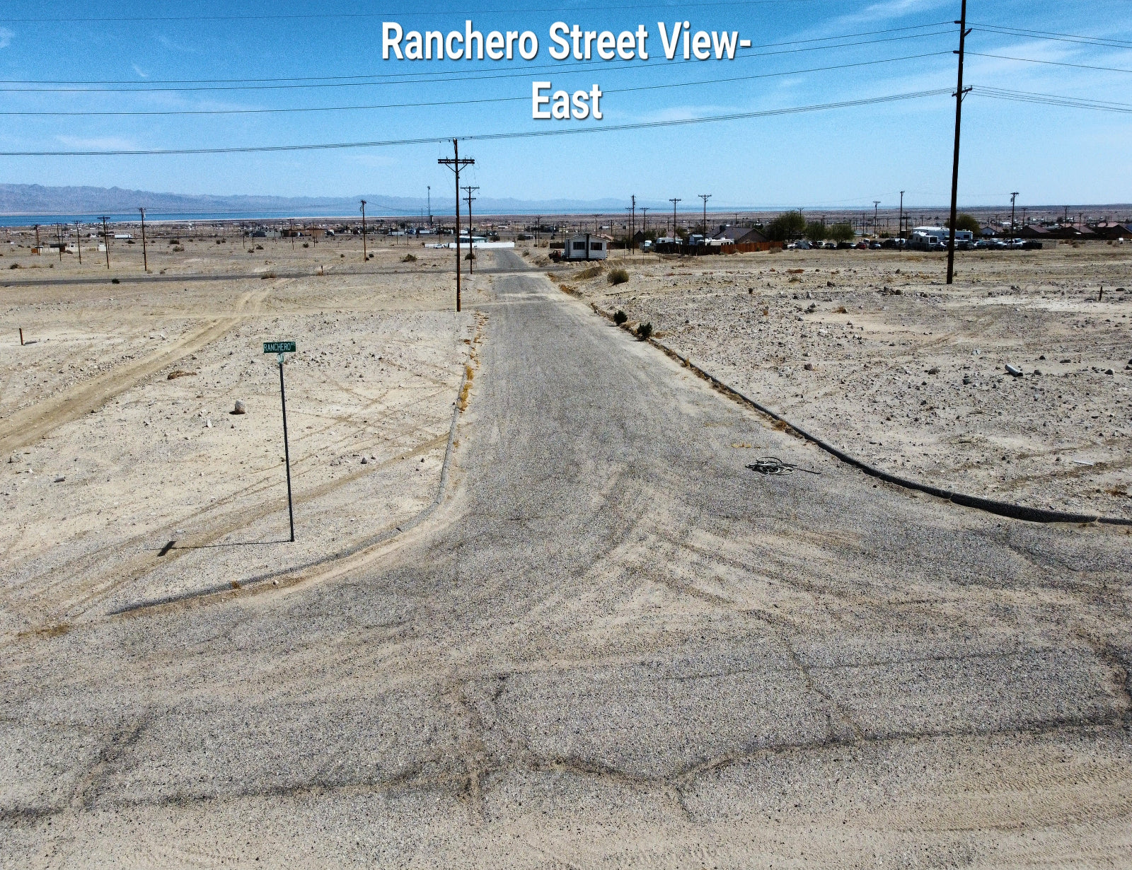 NEW!! AMAZING WESTSIDE RESIDENTIAL LOT LOCATED A FEW BLOCKS FROM THE COMMERCIAL AREA!! LOW MONTHLY PAYMENTS OF $300.00  2071 Ranchero Ave., Salton City, CA 92275  APN: 007-331-024-000