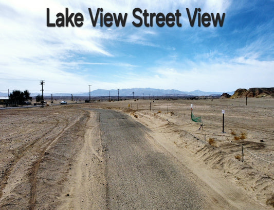 RESIDENTIAL LOT WITH BEAUTIFUL SCENERY, PERFECT LOCATION!! LOW MONTHLY PAYMENTS OF $300.00  2003 Lake View Ct., Salton City, CA 92275 APN: 007-311-006-000