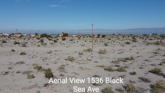 GREAT RESIDENTIAL LOT IN VISTA DEL MAR WITH BEAUTIFUL SCENERY!! LOW MONTHLY PAYMENTS OF $250.00  1536 Black Sea Ave., Salton City, CA 92275 APN: 007-522-025-000