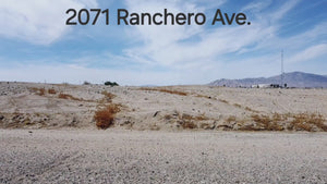 NEW!! AMAZING WESTSIDE RESIDENTIAL LOT LOCATED A FEW BLOCKS FROM THE COMMERCIAL AREA!! LOW MONTHLY PAYMENTS OF $300.00  2071 Ranchero Ave., Salton City, CA 92275  APN: 007-331-024-000