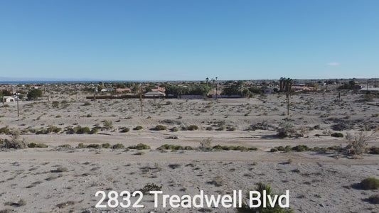 MAIN ROAD RESIDENTIAL LOT LOCATED NEAR THE FIRE STATION!! LOW MONTHLY PAYMENTS OF $300.00  2832 Treadwell Blvd., Salton City, CA 92275 APN: 007-510-009-000
