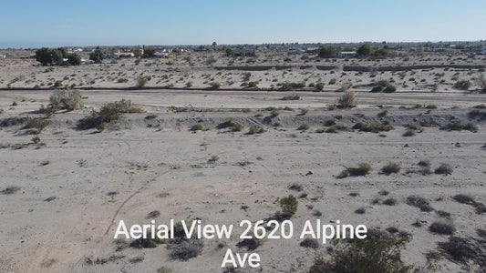 GREAT LOT WITH DELIGHTFUL SCENERY IN A QUIET AREA IN SALTON CITY!! LOW MONTHLY PAYMENTS OF $200.00 2620 Alpine Ave., Salton City, CA 92275 APN: 009-085-008-000