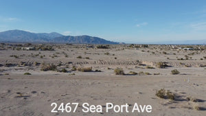 GREAT RESIDENTIAL LOT NEAR MAIN STREETS AND SCHOOLS!! LOW MONTHLY PAYMENTS OF $190.00  2467 Sea Port Ave., Salton City, CA 92275  APN: 009-391-002-000