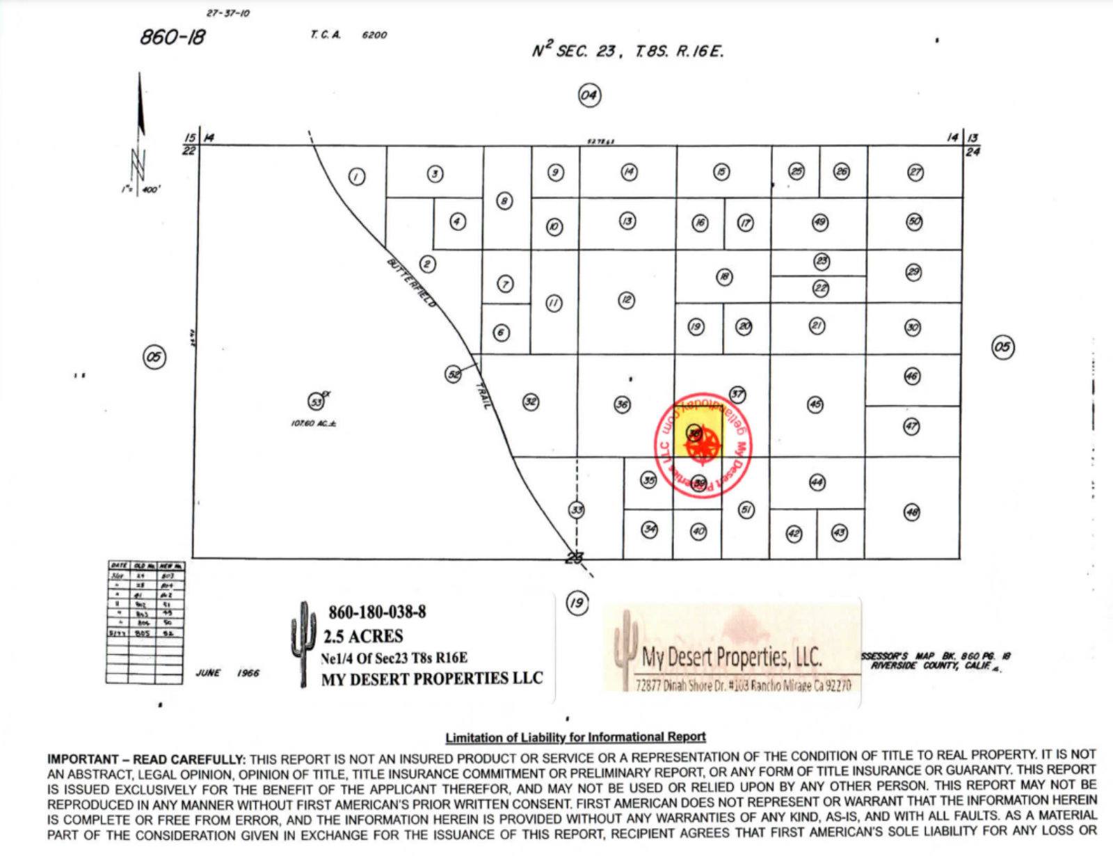 *NEW* RECREATIONAL 2.5 ACRES NEAR CHUCKWALLA MOUNTAINS!! LOW MONTHLY PAYMENTS OF $100.00  APN: 860-180-038-000 - Get Land Today