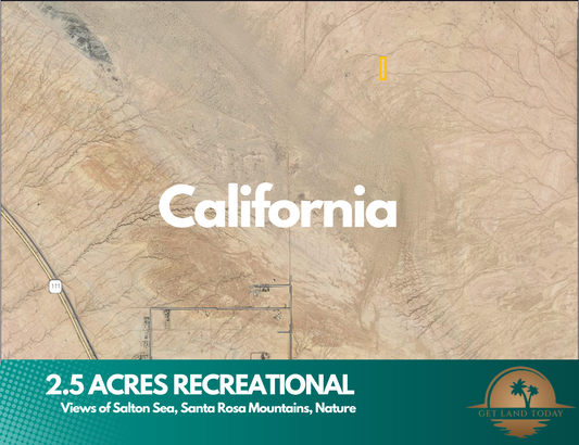 Your Own Piece of Paradise: Affordable Recreational Lot Near Bombay Beach with Low Monthly Payments of $165/month! APN: 002-450-038-000 - Get Land Today